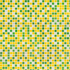 Мозаика Mir Mosaic Natural Color palette зеленая стеклянная 300х300х4 мм глянцевая - фото 4