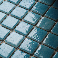 Мозаика Mir Mosaic Natural Steppa голубая стеклянная 315х315х5 мм глянцевая - фото 5