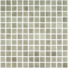 Мозаика Mir Mosaic Natural Steppa светло-серая стеклянная 315х315х5 мм глянцевая