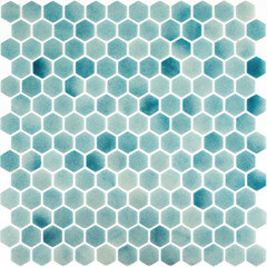 Мозаика Mir Mosaic Natural Steppa голубая 01 стеклянная 290х290х5 мм глянцевая - фото 7