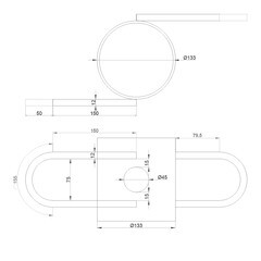 Вороток с петлями для сваи винтовой d108 мм - фото 2