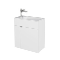 Тумба под раковину Kerama Marazzi Lato 50 см подвесная белая (LAT.50.1\WHT) - фото 14