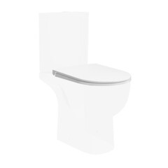 Сиденье для унитаза Kerama Marazzi Buongiorno дюропласт с микролифтом (BG.Pro.seat.01\WHT) - фото 10