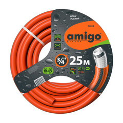 Изображение товара Шланг поливочный 3/4 25 м пятислойный Amigo ПВХ (77019)