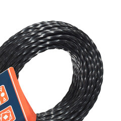 Леска для триммера Patriot витой квадрат 2,4 мм х 12 м черная (805205125) - фото 2