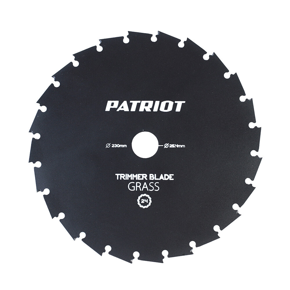 Изображение товара Нож для триммера Patriot TBS-24 24 зуба для кустарников и сорняков