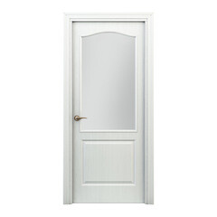 Дверь межкомнатная Палитра 700х2000 мм финишпленка белая со стеклом - фото 1