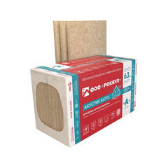 Шумоизоляция Роквул Акустик Баттс 75х600х1000 мм 4,8 кв.м - фото 5