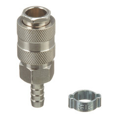 Муфта Fubag для соединения 8 мм с обжимным кольцом (180121 B) - фото 2