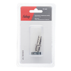 Штуцер Fubag для соединения 10 мм с обжимным кольцом (180162 B) - фото 2