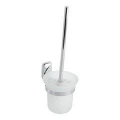 Изображение товара Ершик для унитаза Fora Flower подвесной стекло/металл хром (FOR-FL020/6864)