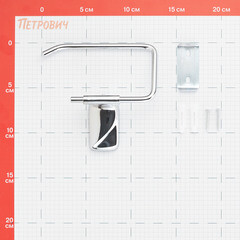 Держатель для туалетной бумаги Fora Flower нержавеющая сталь хром (FOR-FL016/6501) - фото 2