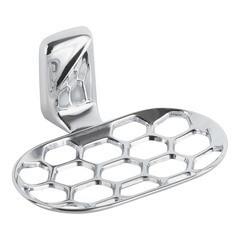 Изображение товара Мыльница для ванной Fora Flower с держателем металл хром (FOR-FL040/6949)