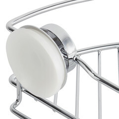 Полка для ванной Fora Atlant угловая 100х200х200 мм металл хром (A035/9783) - фото 3