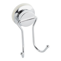 Изображение товара Крючок для ванной Fora Atlant двойной на присоске металл хром (A053/9820)