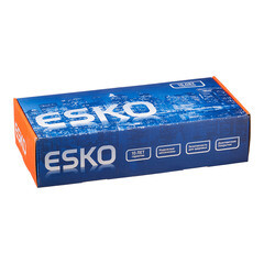 Смеситель для ванны Esko Singapore черный однорычажный с длинным изливом с лейкой (SB 31) - фото 2