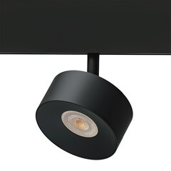Светодиодный трековый светильник магнитный Arte Lamp Linea 3000К 8 Вт 1 кв.м черный (A4781PL-1BK) - фото 1