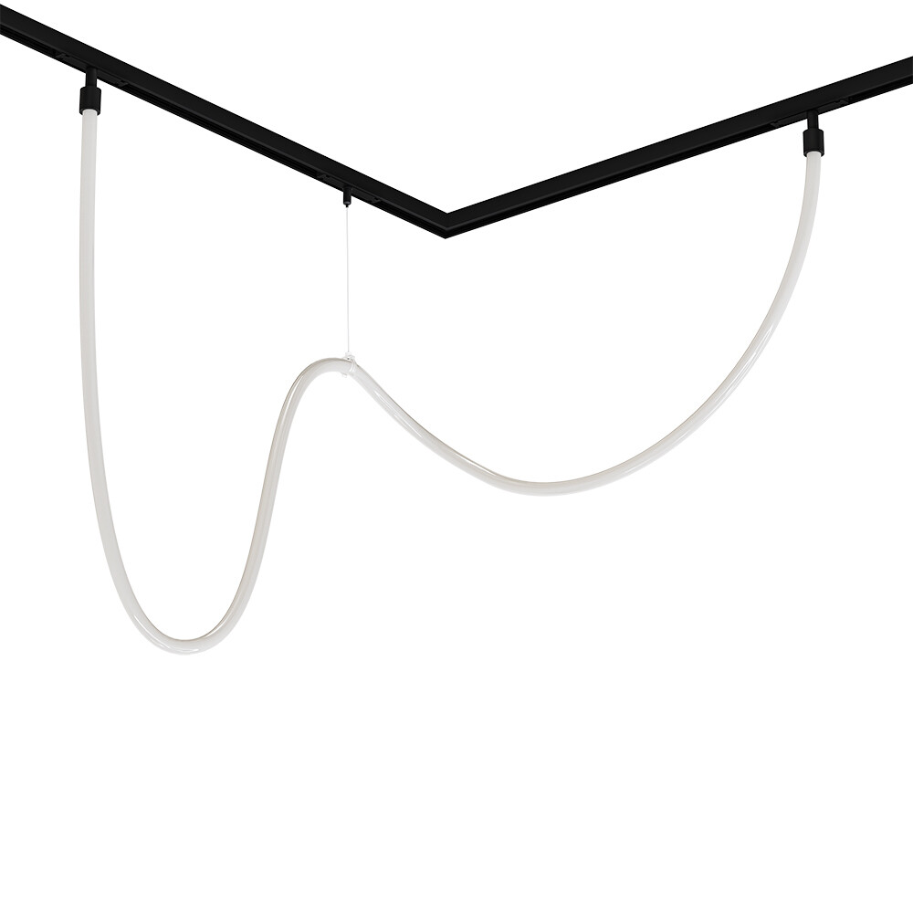 Изображение товара Светодиодный трековый светильник Arte Lamp Loop 65 Вт белый/черный