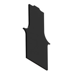 Изображение товара Заглушка для магнитного шинопровода Arte Lamp Linea черная (A485206E)