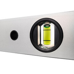 Уровень пузырьковый КМ 60 см 2 глазка коробчатый - фото 2