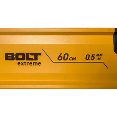 Уровень магнитный Bolt eXtreme 60 см 3 глазка коробчатый - фото 7