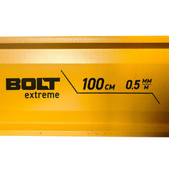 Уровень магнитный Bolt eXtreme 100 см 3 глазка коробчатый - фото 2