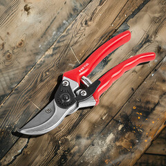 Секатор плоскостной Pretul с резиновыми рукоятками (23103) - фото 7