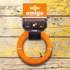 Леска для триммера Amigo круг 2 мм х 15 м оранжевая (70320) - фото 2