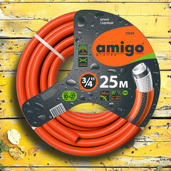 Шланг поливочный 3/4 25 м пятислойный Amigo ПВХ (77019) - фото 2