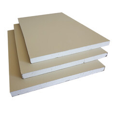 Изображение товара Гипсокартон с ПВХ покрытием 3000х1200х12,5 мм бежевый RAL 1013