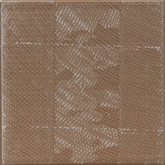 Керамогранит NewTrend Creta Flori Blanco бежевый матовый 410х410х8 мм (11 шт.=1,85 кв.м) - фото 4