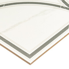 Керамогранит LB Ceramics Каррара Геометрия белый 450х450х8 мм - фото 5