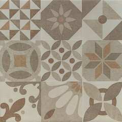 Керамогранит LB Ceramics Окленд пэчворк серый 450х450х8 мм (8 шт.=1,62 кв.м) - фото 3