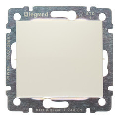 Изображение товара Выключатель Legrand Valena одноклавишный встраиваемый слоновая кость (695600)