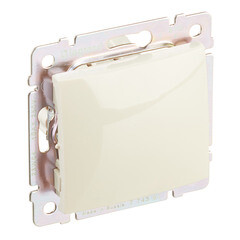 Выключатель Legrand Valena одноклавишный встраиваемый слоновая кость (695600) - фото 3