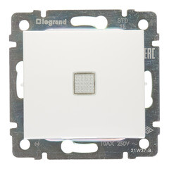 Изображение товара Выключатель Legrand Valena одноклавишный встраиваемый белый с подсветкой (694261)