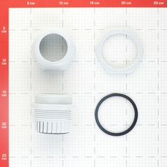 Кабельный ввод EKF PROxima PG48 диаметром 37-44 мм IP54 пластиковый серый (20 шт.) (plc-pg-48) - фото 2