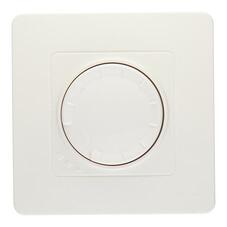 Диммер Systeme Electric Blanca встраиваемый молочный поворотно-нажимной (BLNSS040012)