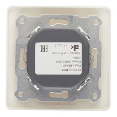 Диммер Systeme Electric Blanca встраиваемый молочный поворотно-нажимной (BLNSS040012) - фото 4