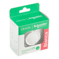 Диммер Systeme Electric Blanca встраиваемый молочный поворотно-нажимной (BLNSS040012) - фото 3