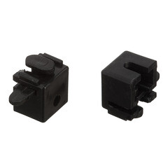 Держатель для алюминиевого карниза Facile пластмассовый черный (2 шт.) - фото 1