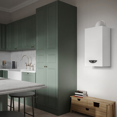 Котел газовый Ariston Egis XC 15 FF NG (15 кВт) двухконтурный с закрытой камерой (3302267) - фото 3