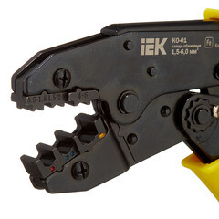 Пресс-клещи IEK КО-01 для обжима наконечников 1,5-6 кв.мм (TKL10-D15-006) - фото 2