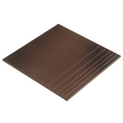 Клинкерная ступень Керамин Амстердам Шейд коричневая 298х298х8 мм (15 шт.=1,33 кв.м) - фото 8