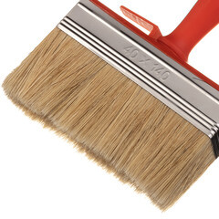 Кисть макловица натуральная щетина пластиковая ручка 140х40 мм для ЛКМ на алкидной основе - фото 5