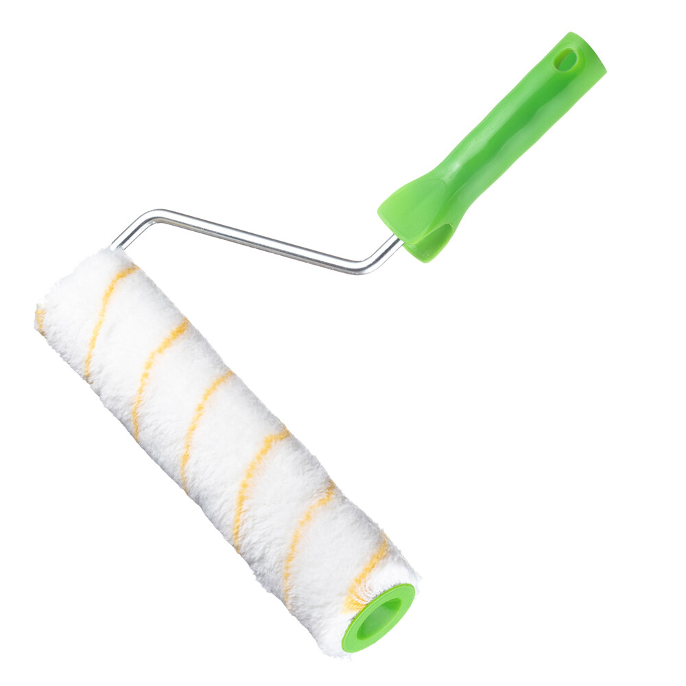 Валик полиакрил 250 мм d48 мм ворс 12 мм для водной основы с ручкой Wenzo Milano