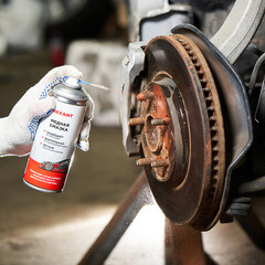 Смазка медная для тормозной системы и двигателя 520 мл аэрозоль Rexant - фото 2