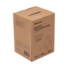 Домкрат гидравлический бутылочный 20 т Rexant (80-0616) - фото 2