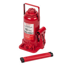 Домкрат гидравлический бутылочный 15 т Rexant (80-0615) - фото 3