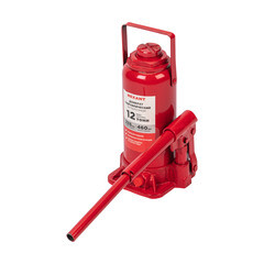 Домкрат гидравлический бутылочный 12 т Rexant (80-0614) - фото 1